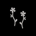 Floral Drop Earrings