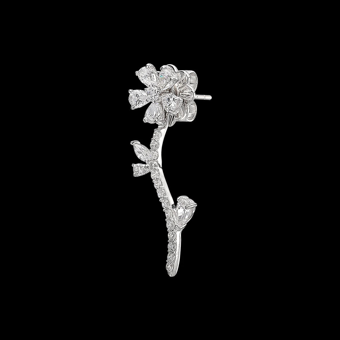 Floral Drop Earrings