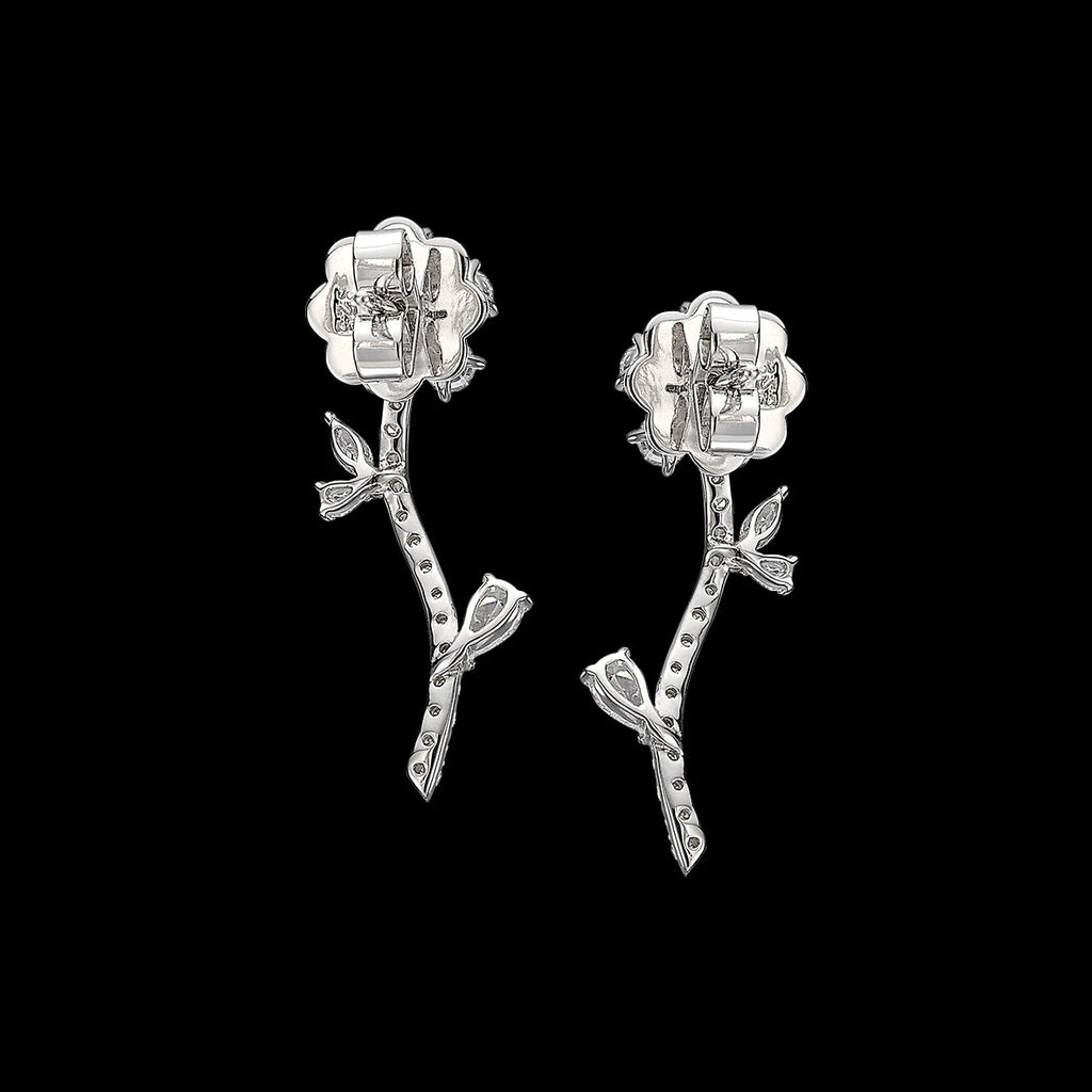 Floral Drop Earrings