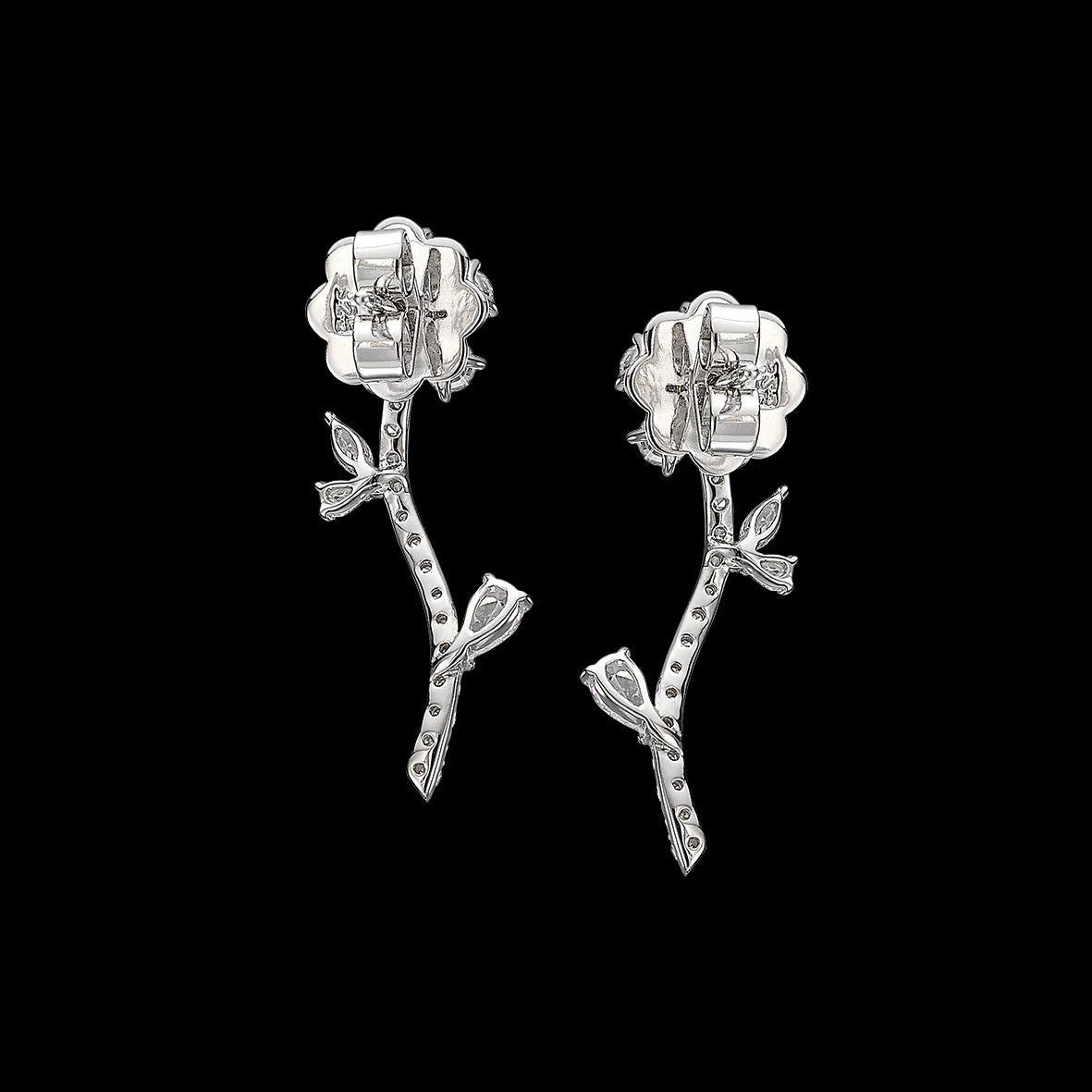 Floral Drop Earrings