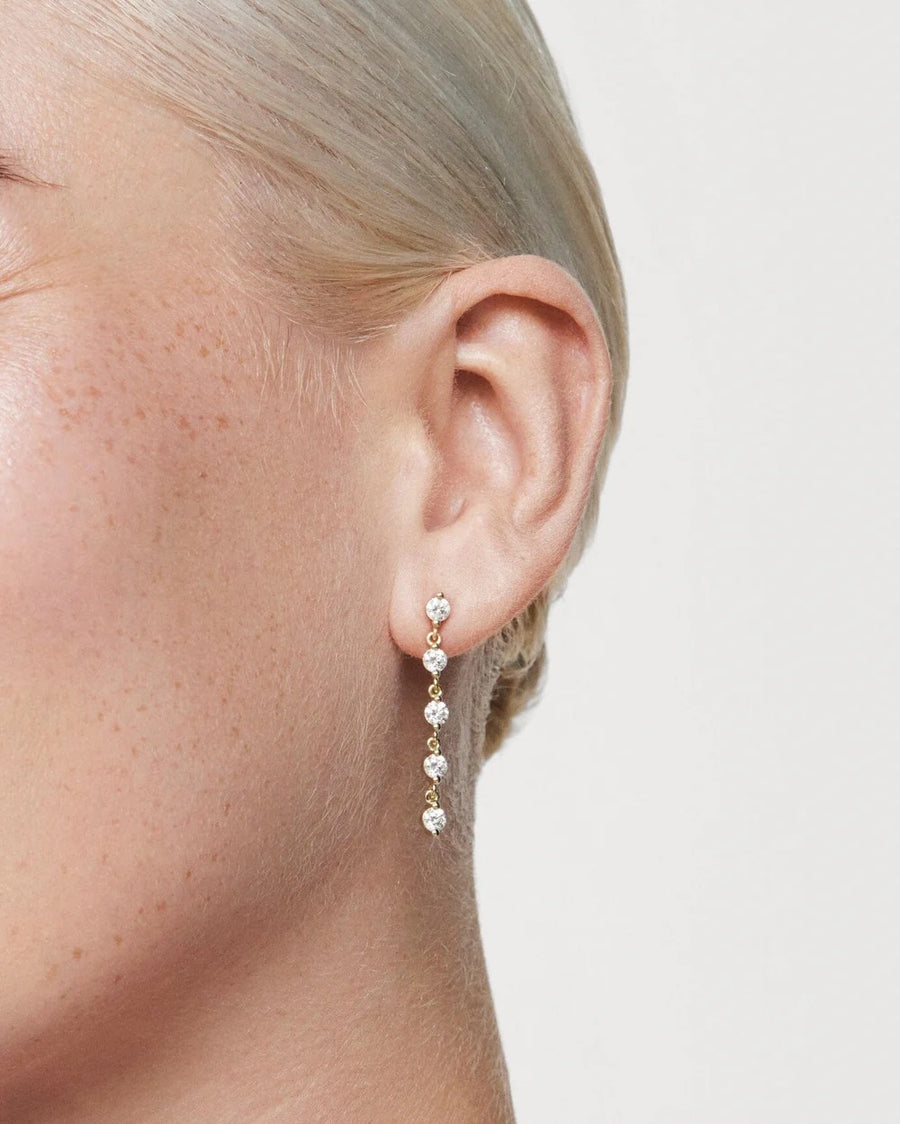Celeste Chain Drop Earrings