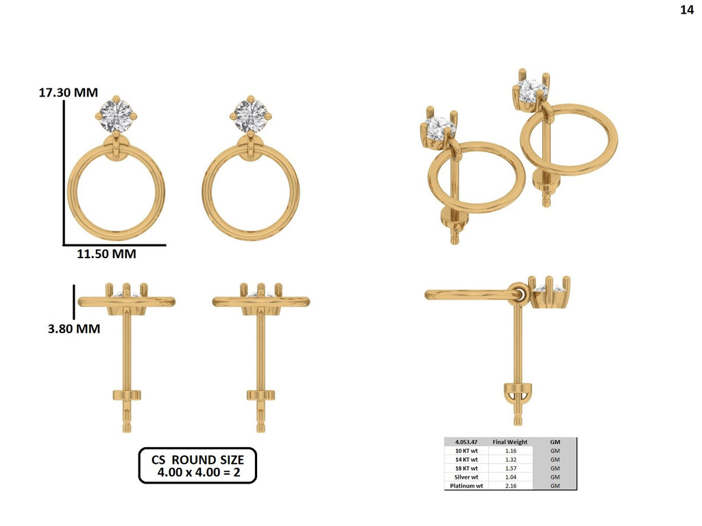 MR Celestial Loop Earrings