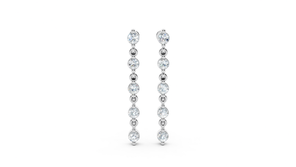 Celeste Chain Drop Earrings