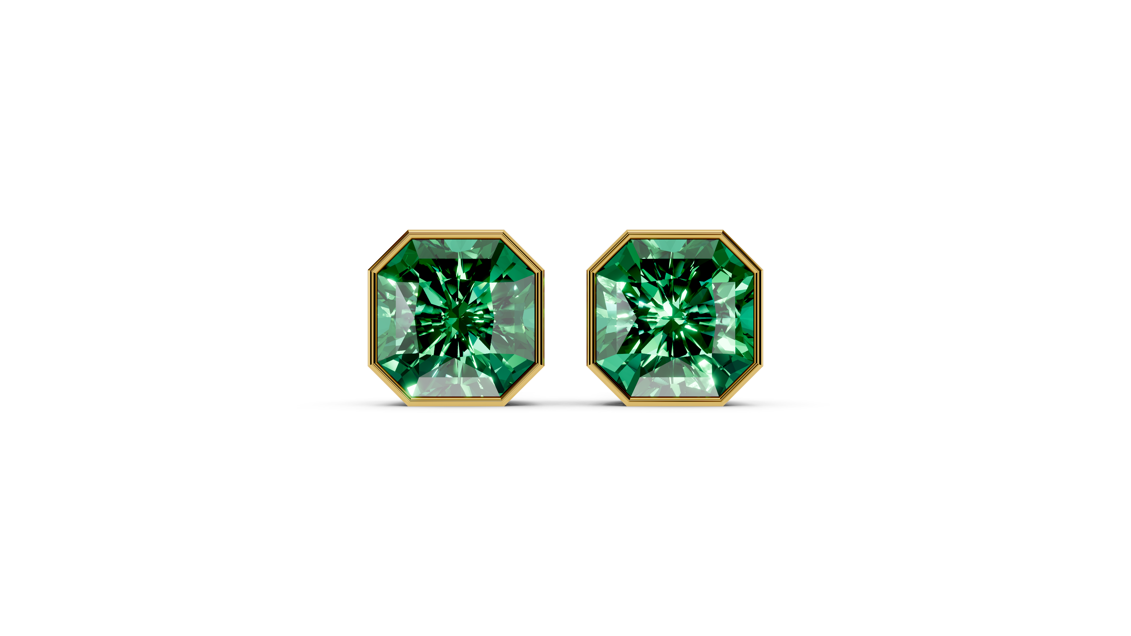 MR Emerald Luxe Stud Earrings