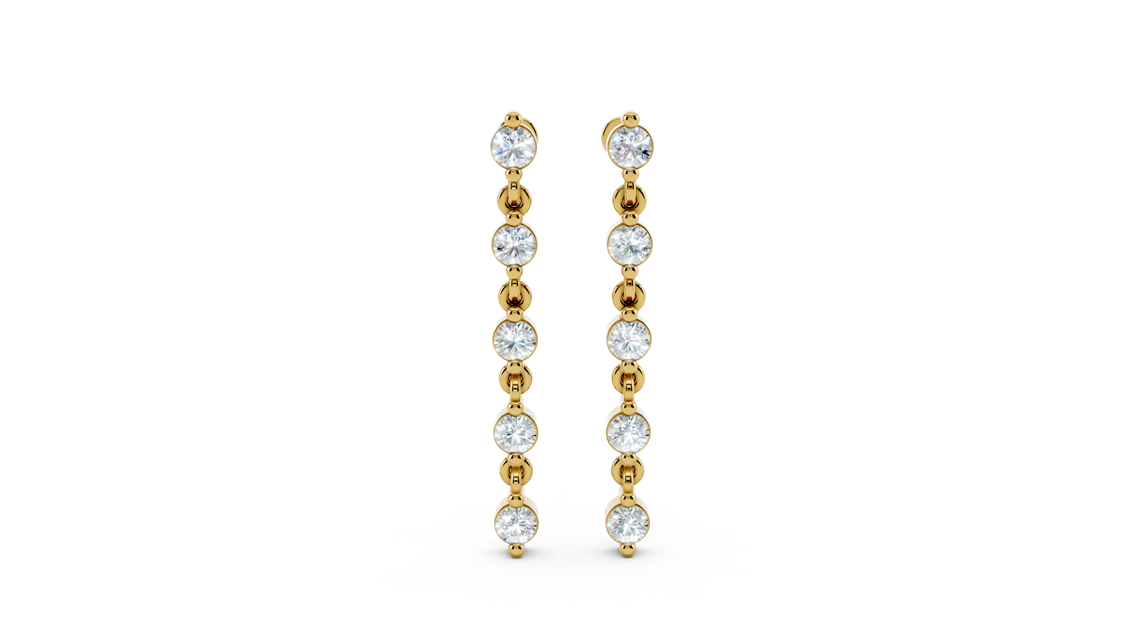 Celeste Chain Drop Earrings