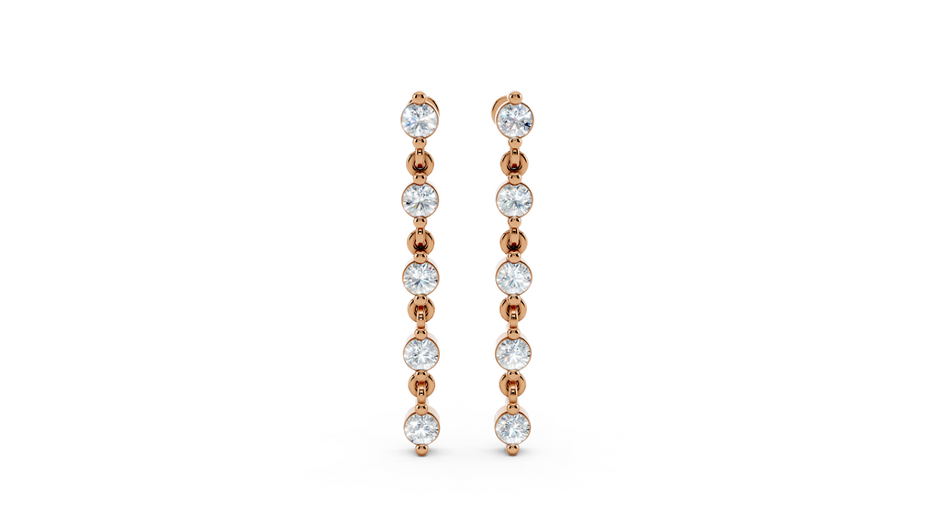 Celeste Chain Drop Earrings