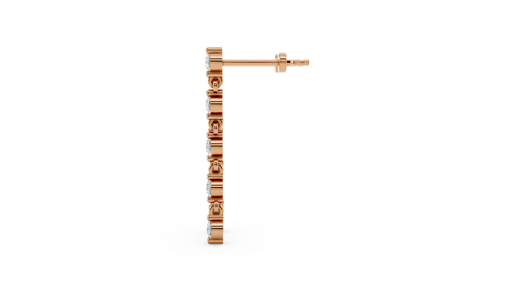 Celeste Chain Drop Earrings