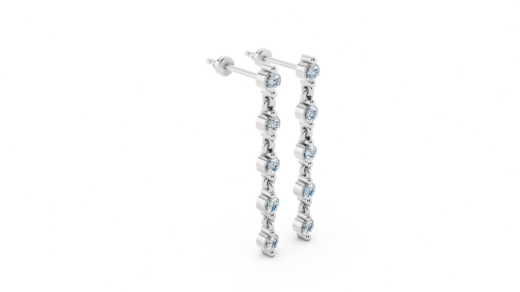 Celeste Chain Drop Earrings