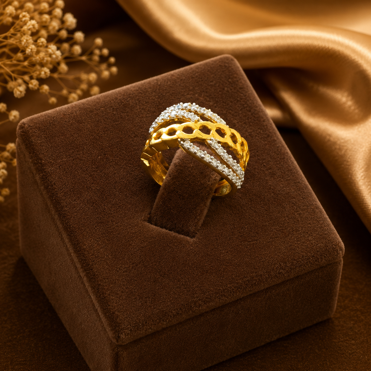 Aurum Infinity Diamond Ring