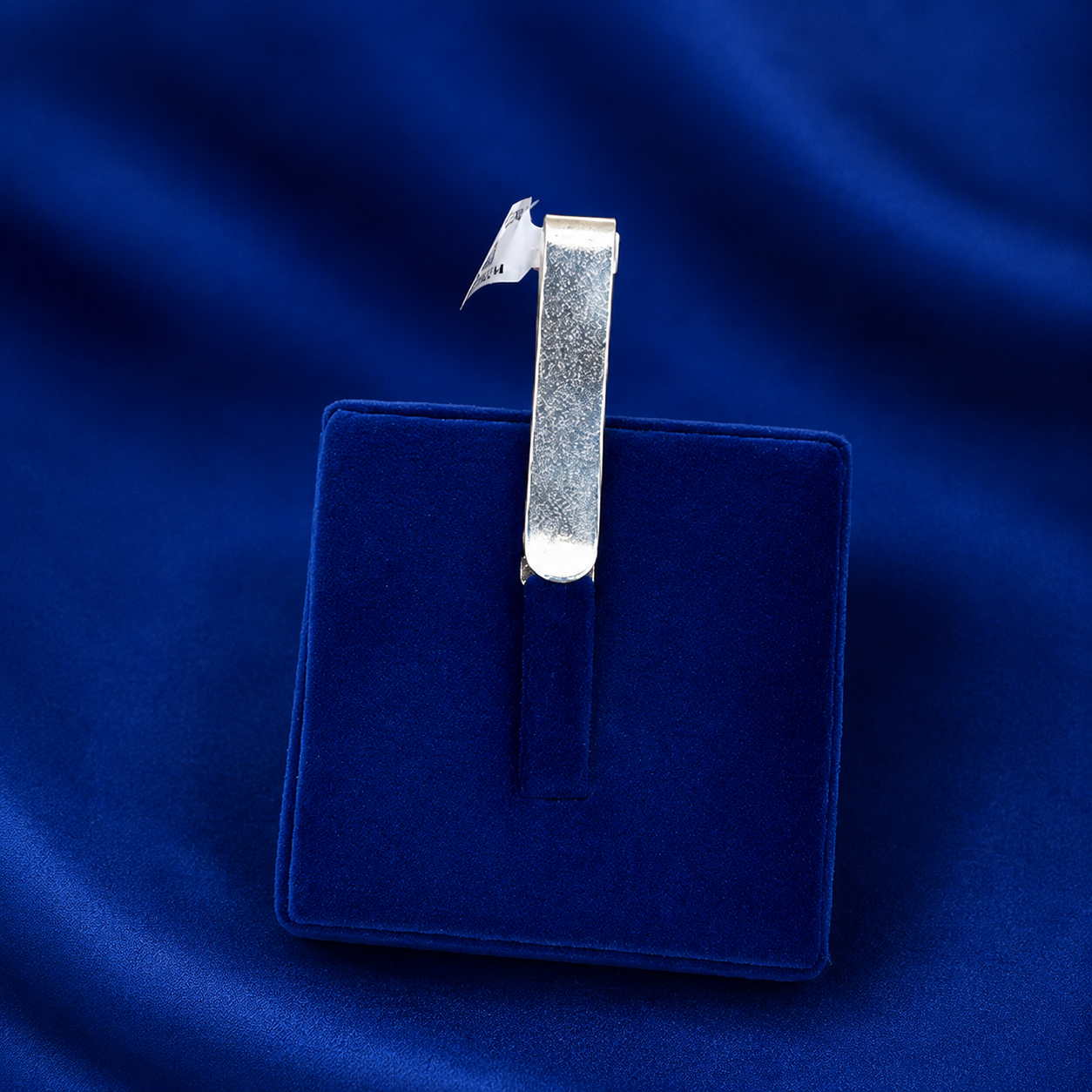 92.5 Silver Textured Money Clip
