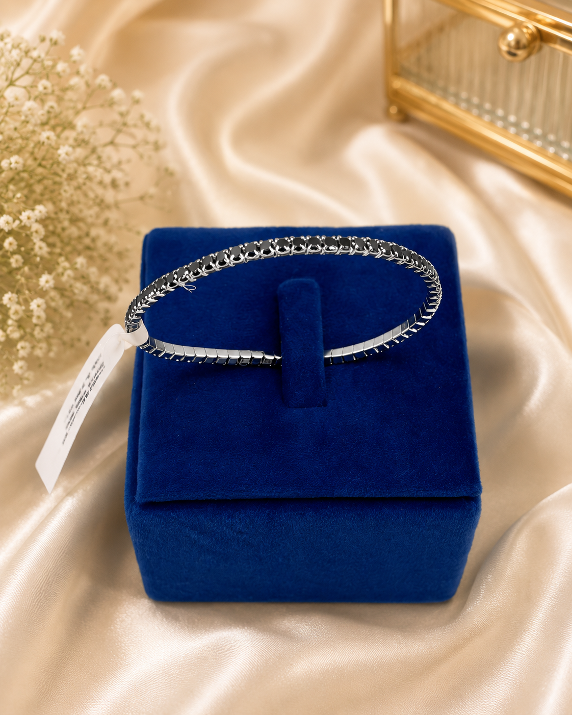 Silver Elegance Tennis Bracelet