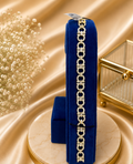 Gold Crystal Link Bracelet