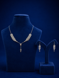 Silver Ridge Statement Necklace & Earrings Set