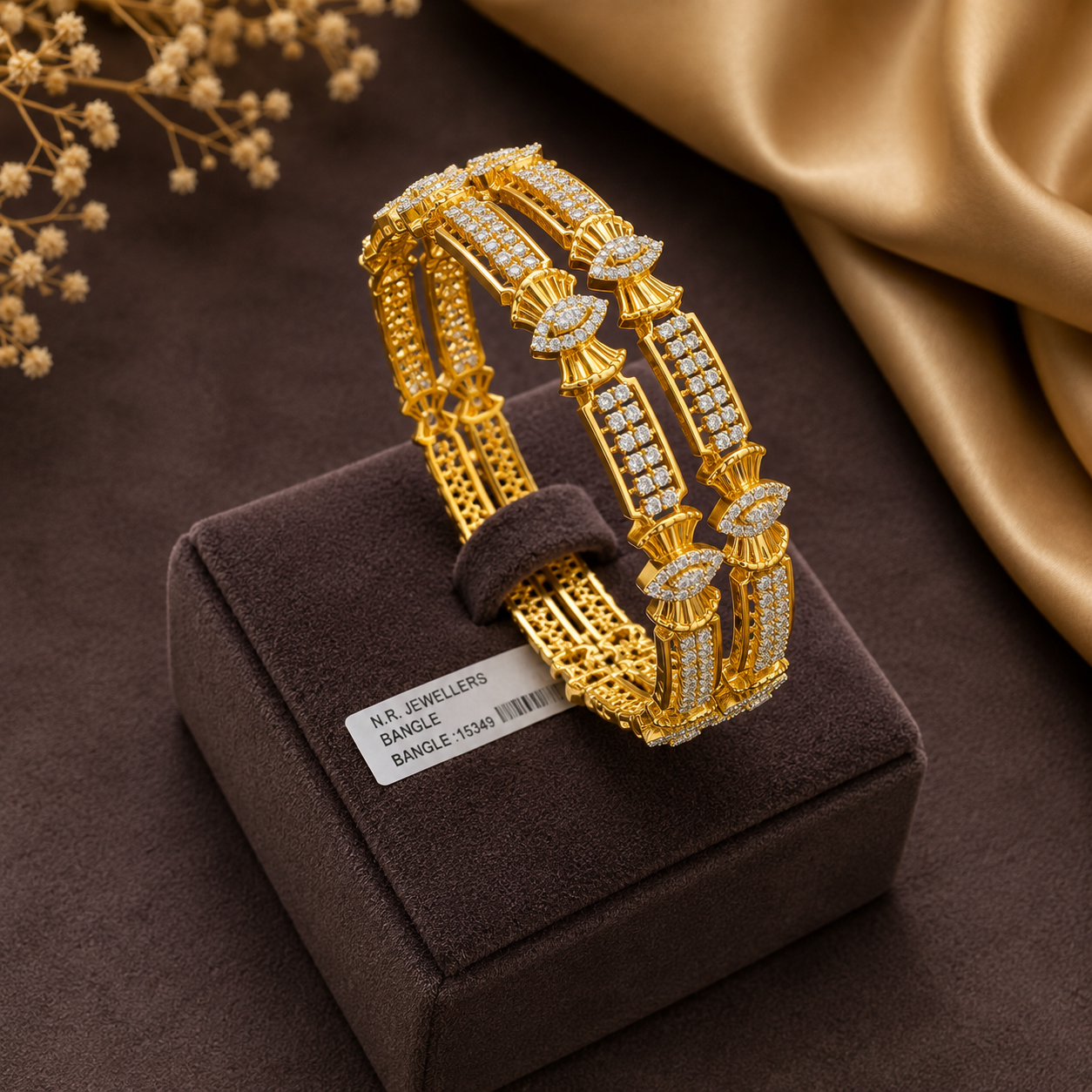 Royal Mirage Diamond Bangle