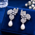 Celeste Pearl Bloom Earrings