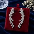 Infinity Arc Luxe Statement Earrings